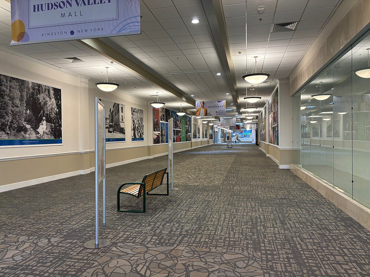Interior of Hudson Valley Mall (2024), illustrative activity photo