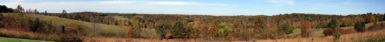 Hoosier National Forest panorama 1, illustrative photo