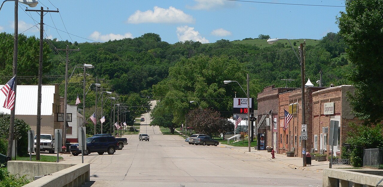 Homer, Nebraska downtown 3, illustrative activity photo