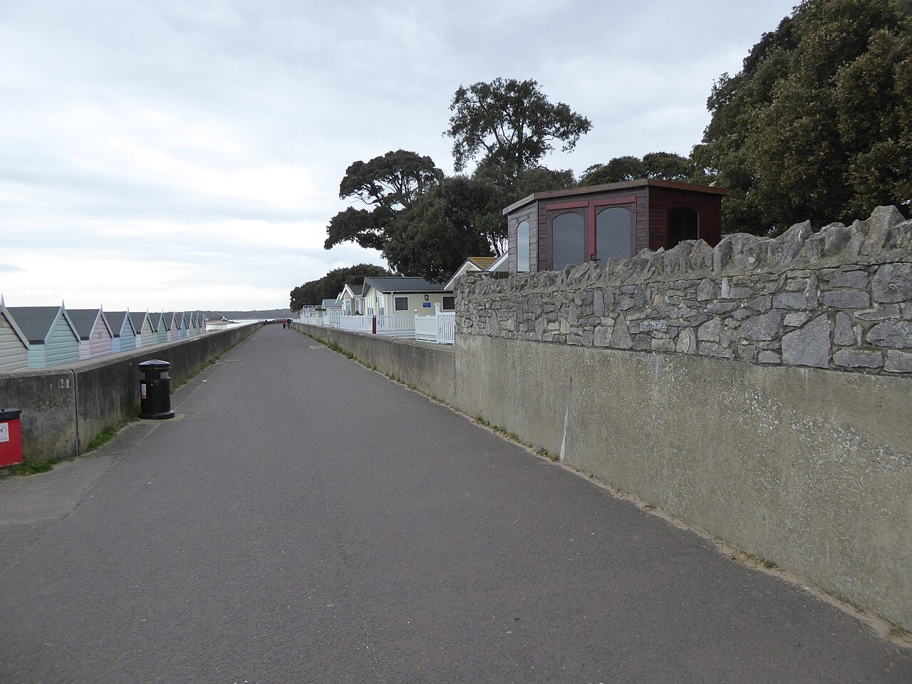 Seafront promenade passing Sandhills Holiday Park - geograph.org.uk - 5336473, illustrative activity photo