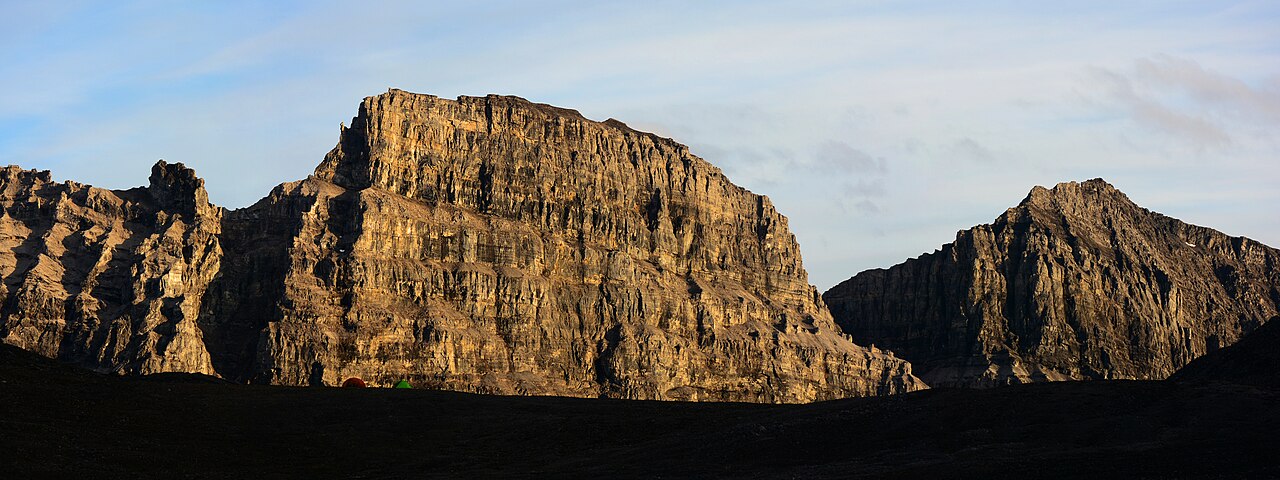 Limestack Mountain. Gates of the Arctic National Park, Brooks Range, Alaska, illustrative photo