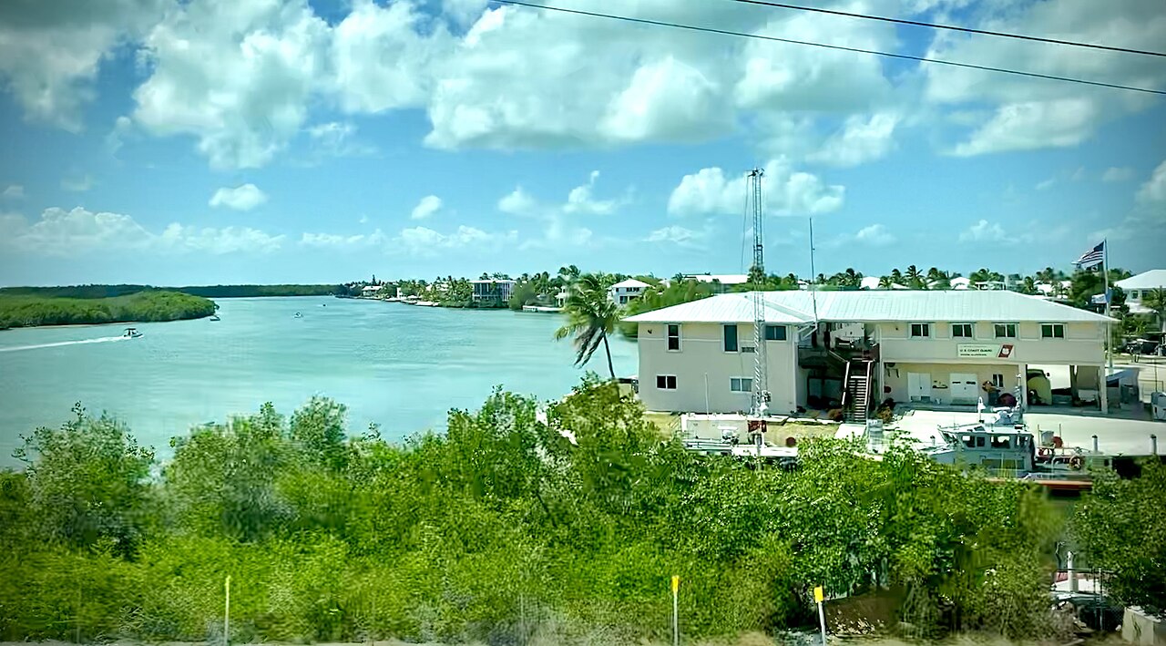 US Coast Guard Station at Snake Creek, Islamorada, Florida, illustrative activity photo