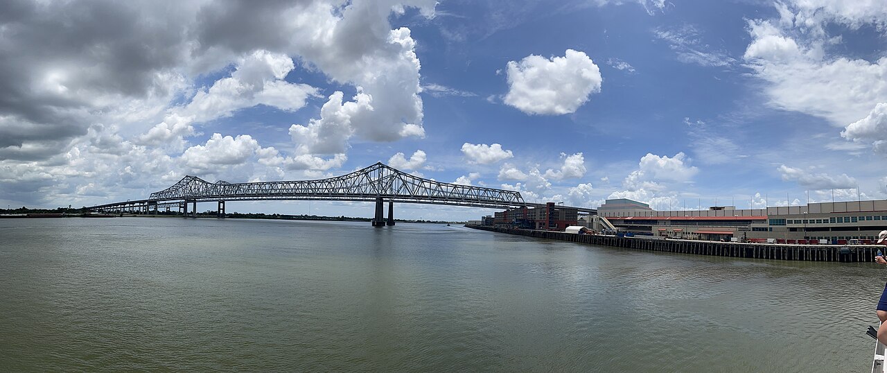 Riverboat City of New Orleans Tour - Crescent City Connection bridge, illustrative activity photo