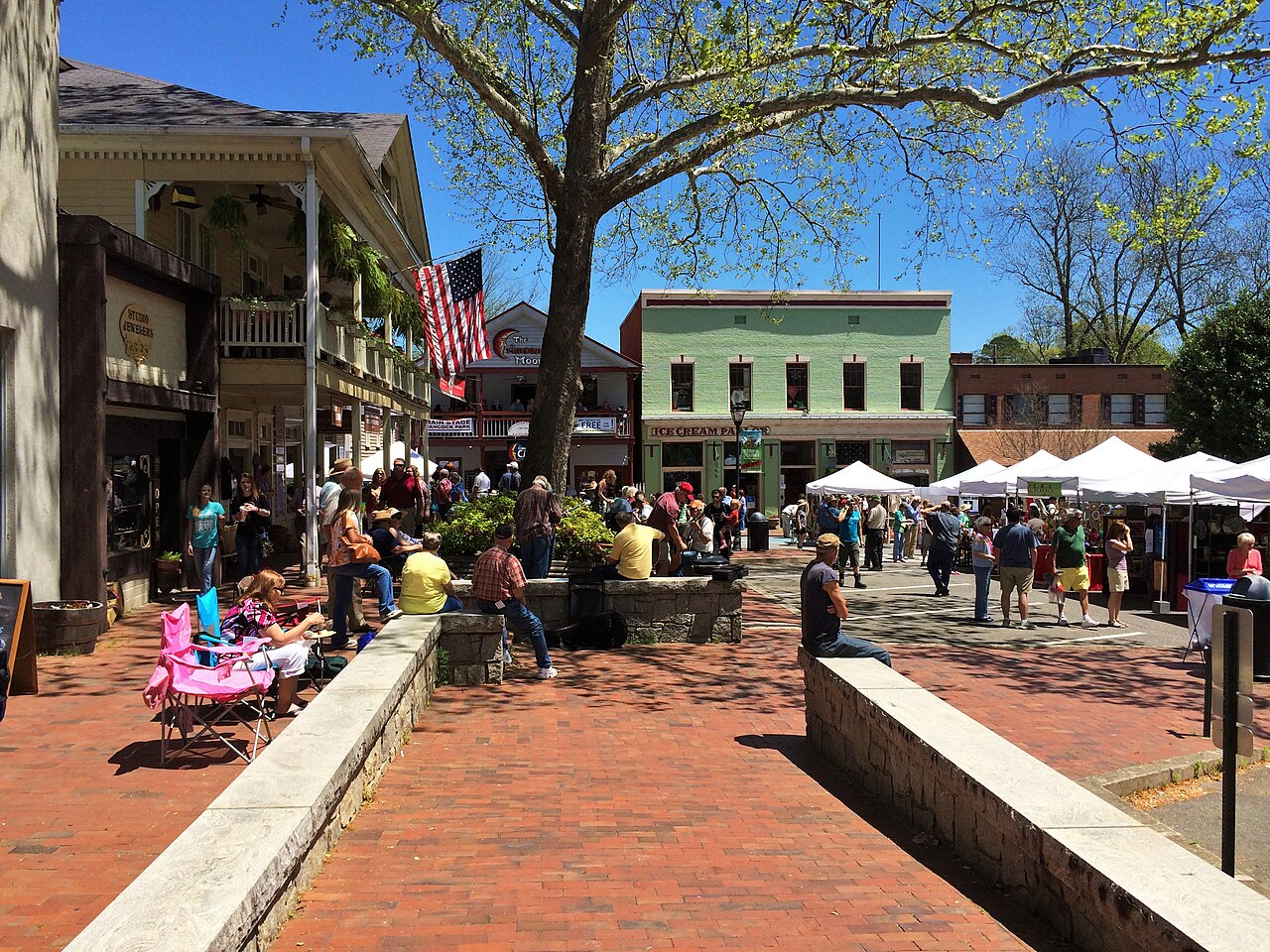 Public Square North, Dahlonega, GA, illustrative activity photo