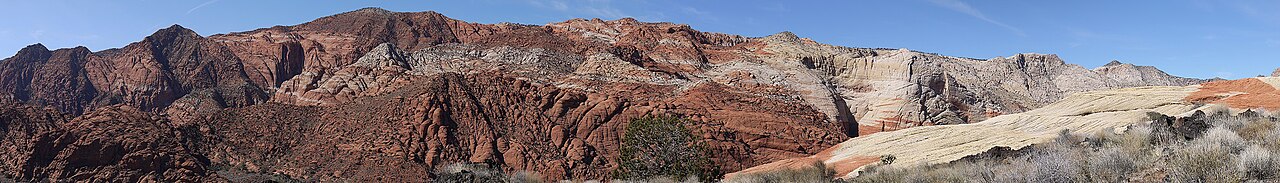 Snow Canyon Utah banner, illustrative activity photo