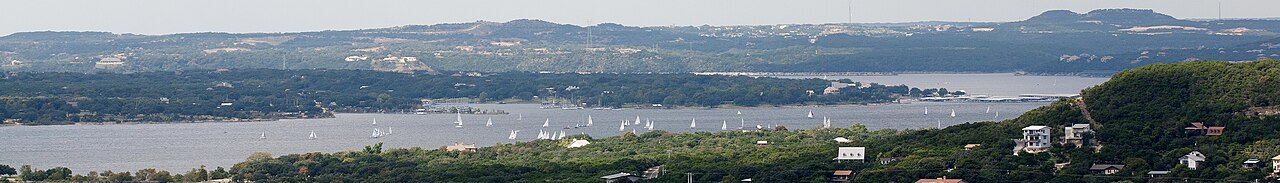 Lake Travis at Capacity (cropped), illustrative photo