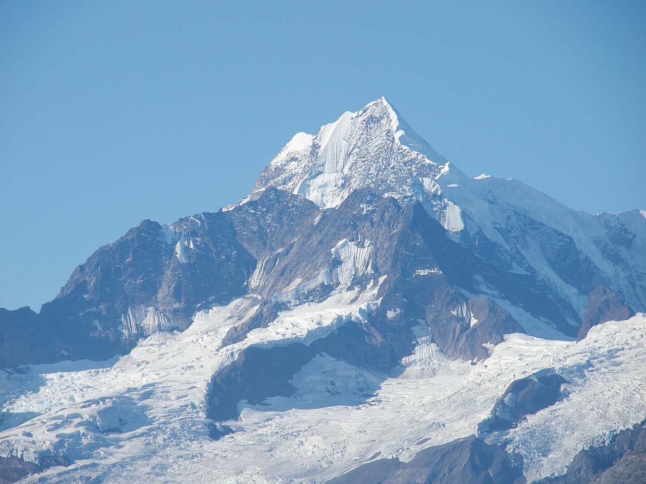 Glacier Bay peak, illustrative photo
