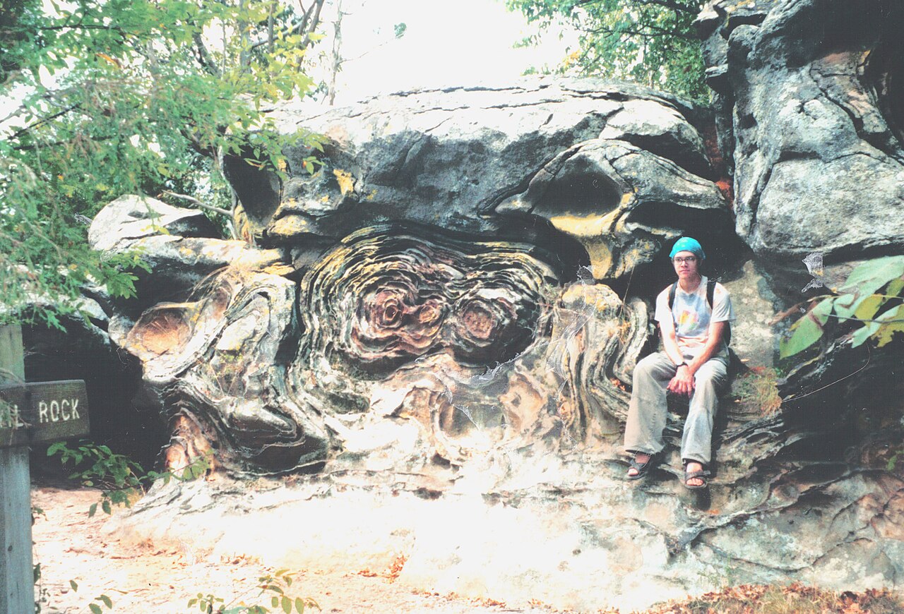 Anvil rock, Shawnee National Forest, IL, illustrative activity photo