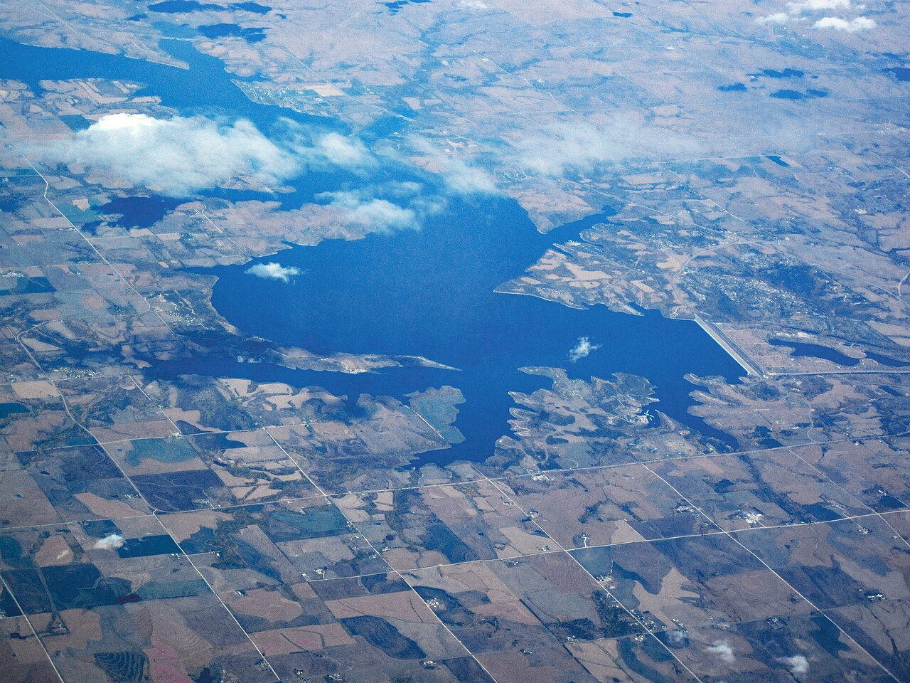 Milford Lake (near Junction City, Kansas, USA) 2, illustrative activity photo