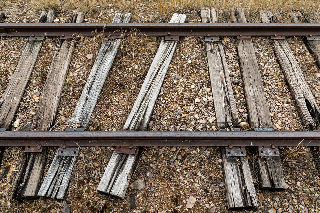 Missoula (MT, USA), Fort Missoula, Historical Museum, Railroad Track -- 2022 -- 2353, illustrative photo