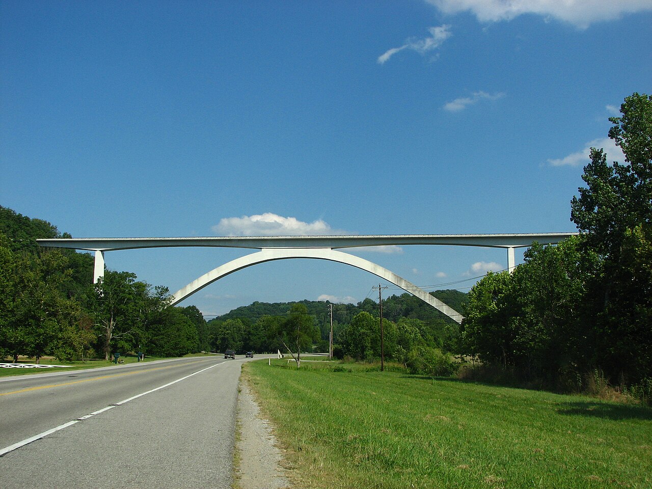 Natchez Trace Parkway Bridge (side), illustrative activity photo