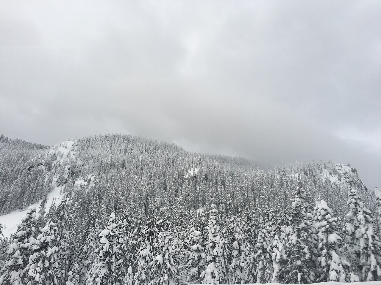 Snoqualmie Pass mountainside, illustrative activity photo