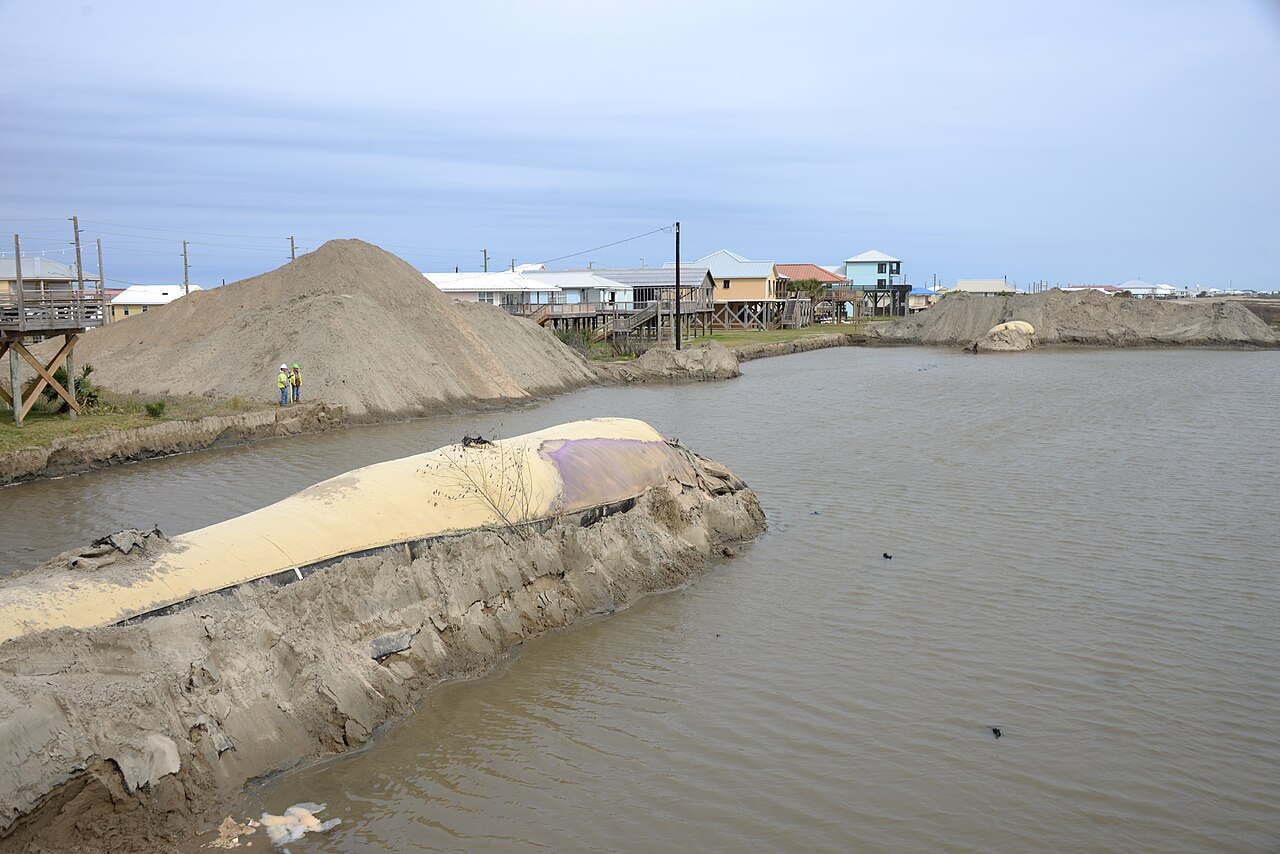 Grand Isle Louisiana Levee Repair Work, January 2023 - 02, illustrative activity photo