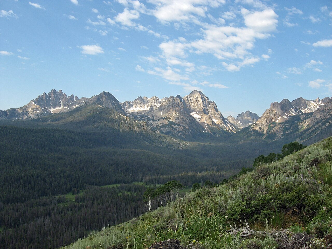 Sawtooth mtns, illustrative activity photo