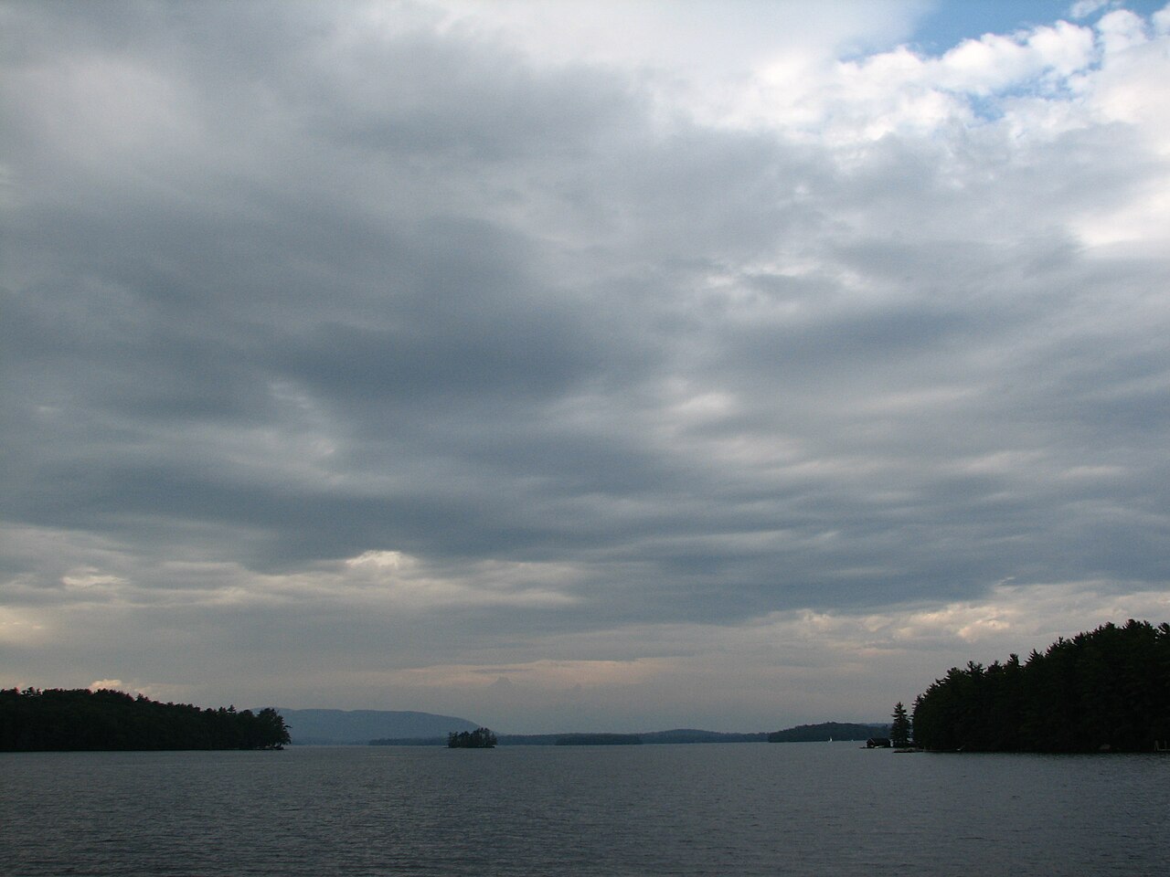 Islands Lake Winnipesaukee New Hampshire mountains, illustrative activity photo