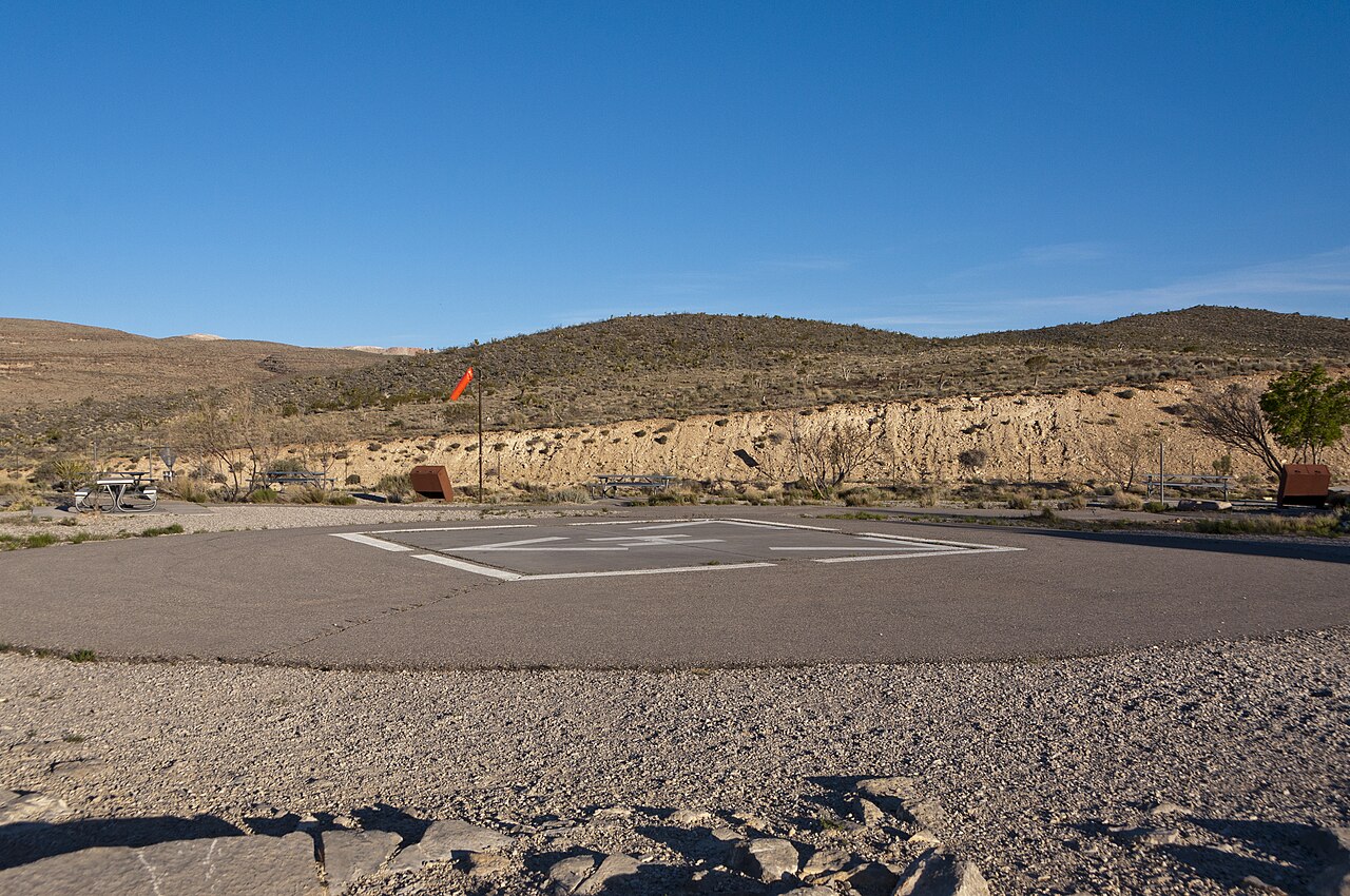 Red Rock Canyon Observation Point Helipad, illustrative activity photo