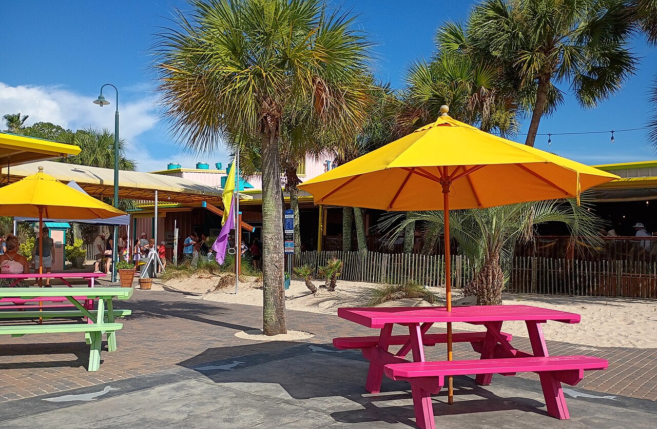 Picnic Tables, Gulf Shores, AL, illustrative activity photo