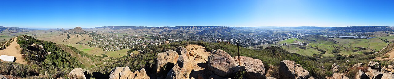 San Luis Obispo from Madonna - 360 Pano, illustrative activity photo