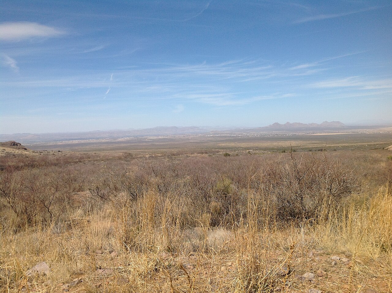 The Dripping Springs Natural Area looking west at the city of Las Cruces, NM (ca524bbe-2acb-4bf6-ba73-f1cc2c01acf8), illustrative activity photo