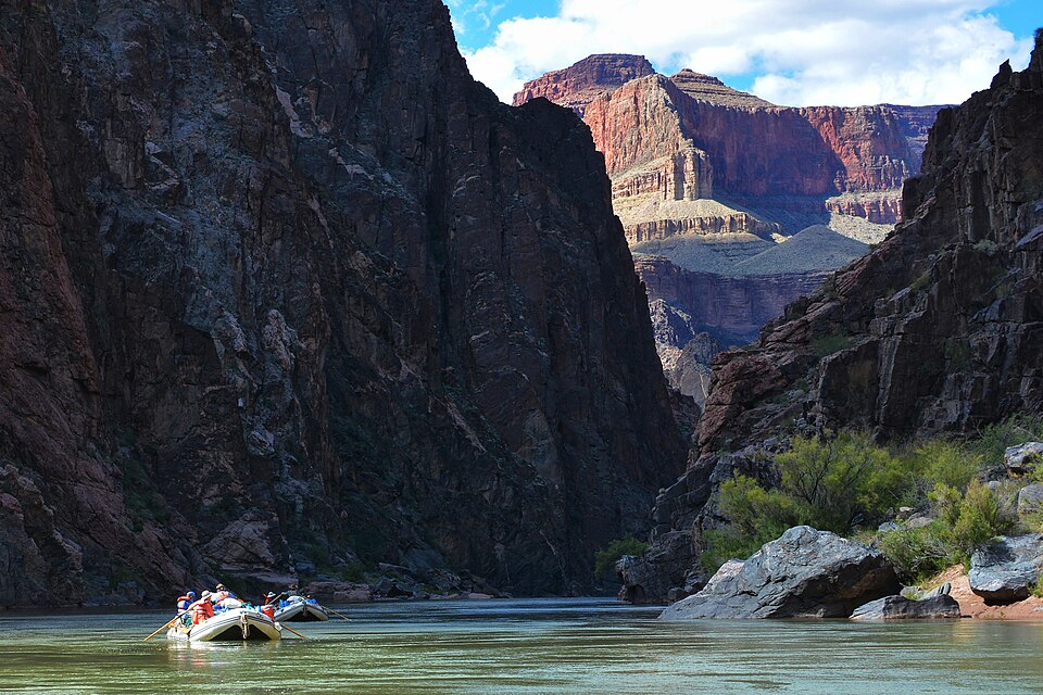 Rafting the Colorado River. Grand Canyon National Park, Arizona (26383483155) — illustrative photo, not partner inventory