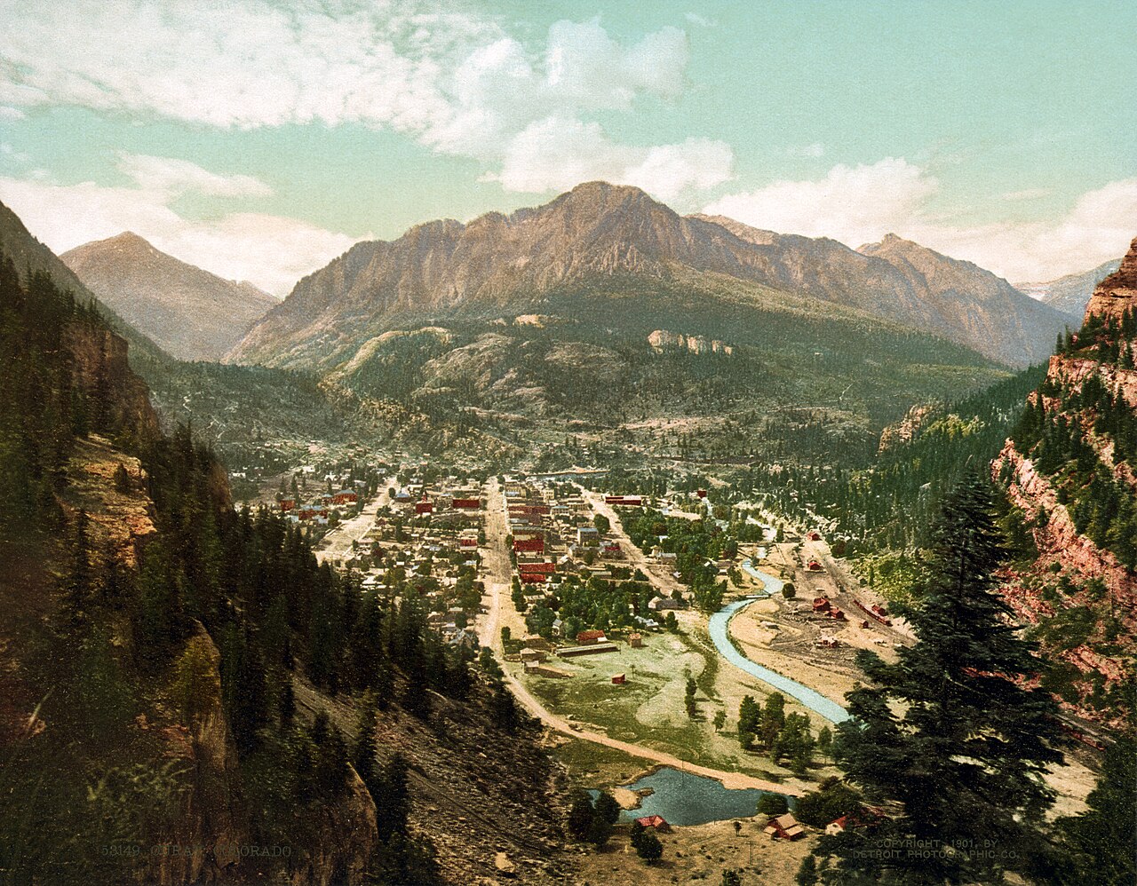 Ouray, Colorado, 1901, illustrative activity photo