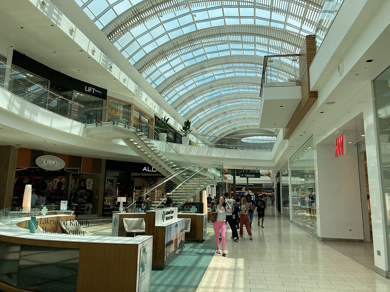 Sarasota Mall at UTC corridor 1, illustrative activity photo