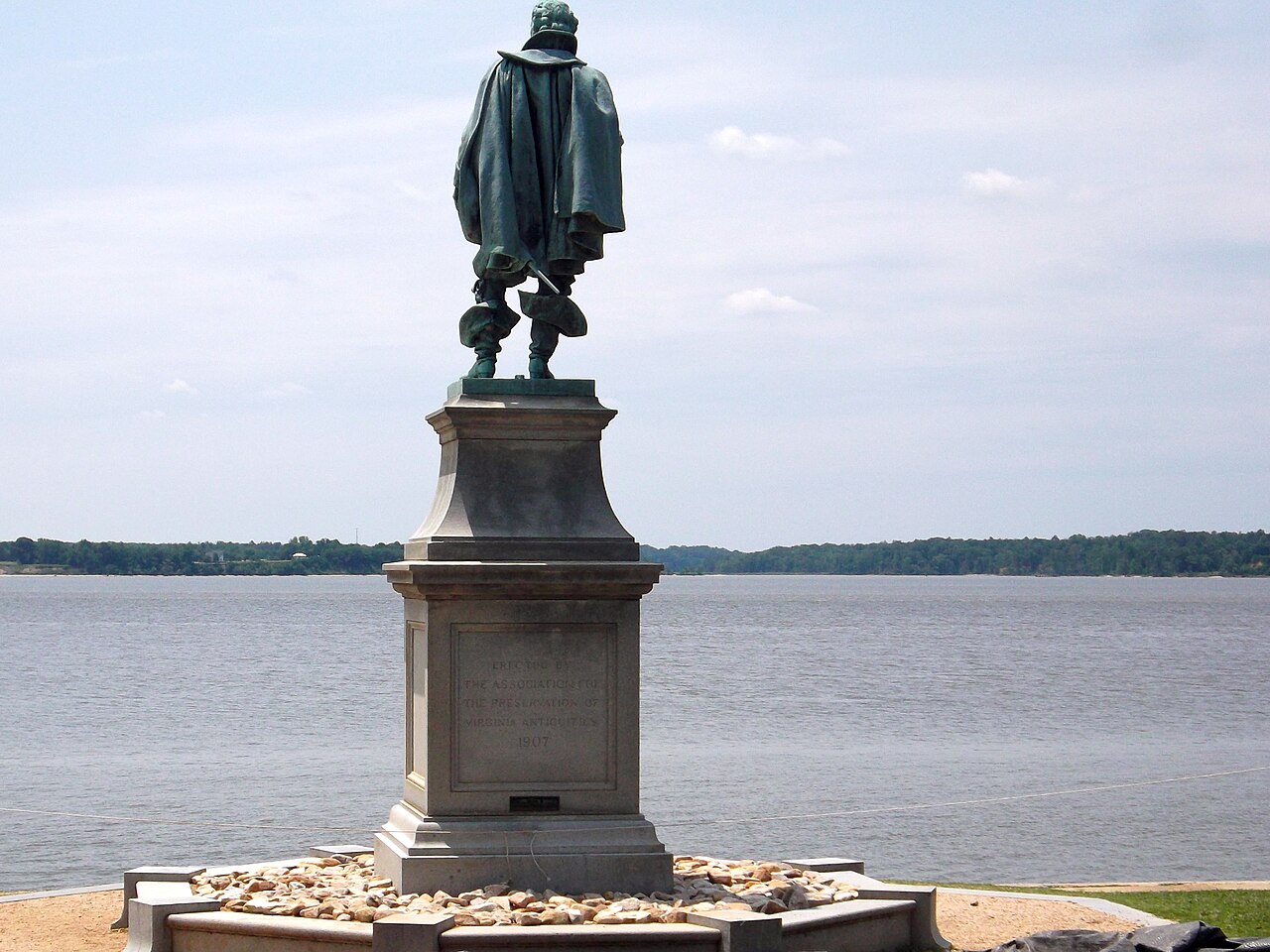 Colonial National Historical Park - John Smith statue at Jamestown — illustrative photo, not partner inventory
