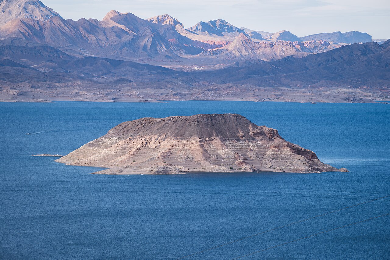 Sentinel Island in Lake Mead, Lake Mead National Recreation Area, Nevada, illustrative activity photo