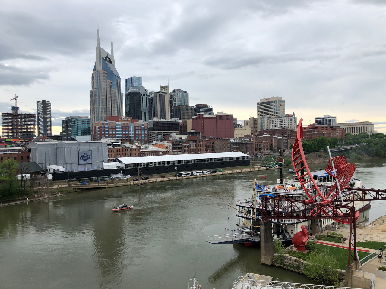 View of Nashville from Seigenthaler Bridge — illustrative photo, not partner inventory