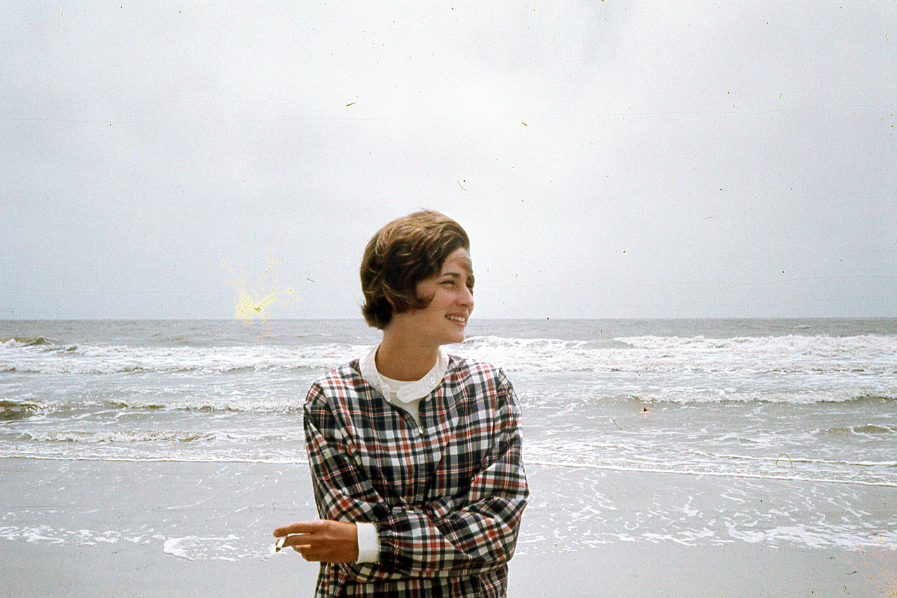 Beach on Hunting Island State Park in 1972, illustrative activity photo