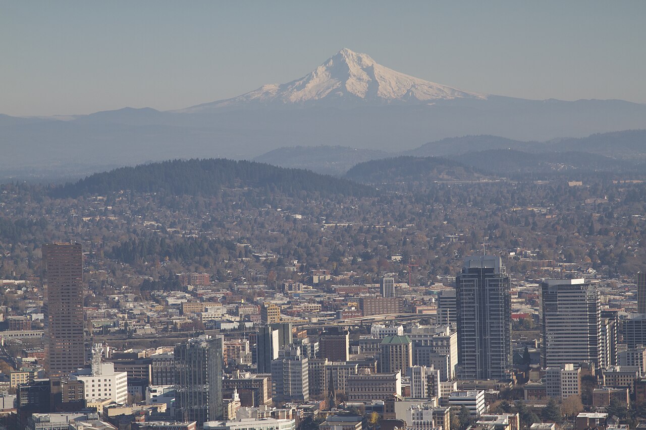 Mt Hood and Portland Oregon, illustrative activity photo