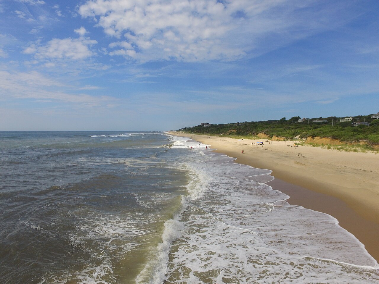 Beach along Old Montauk Highway in Montauk, NY, illustrative photo
