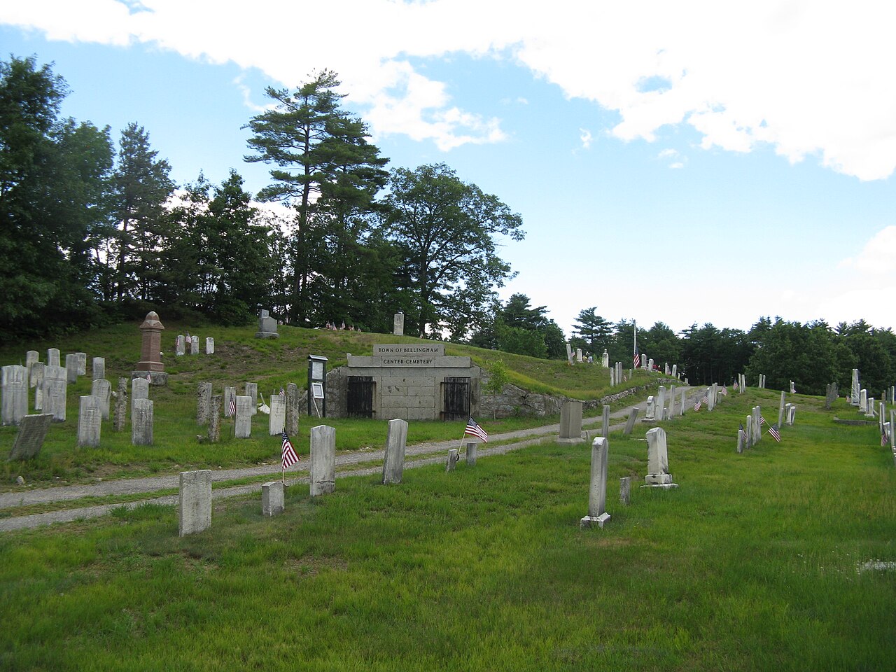 Center Cemetery, Bellingham MA, illustrative activity photo
