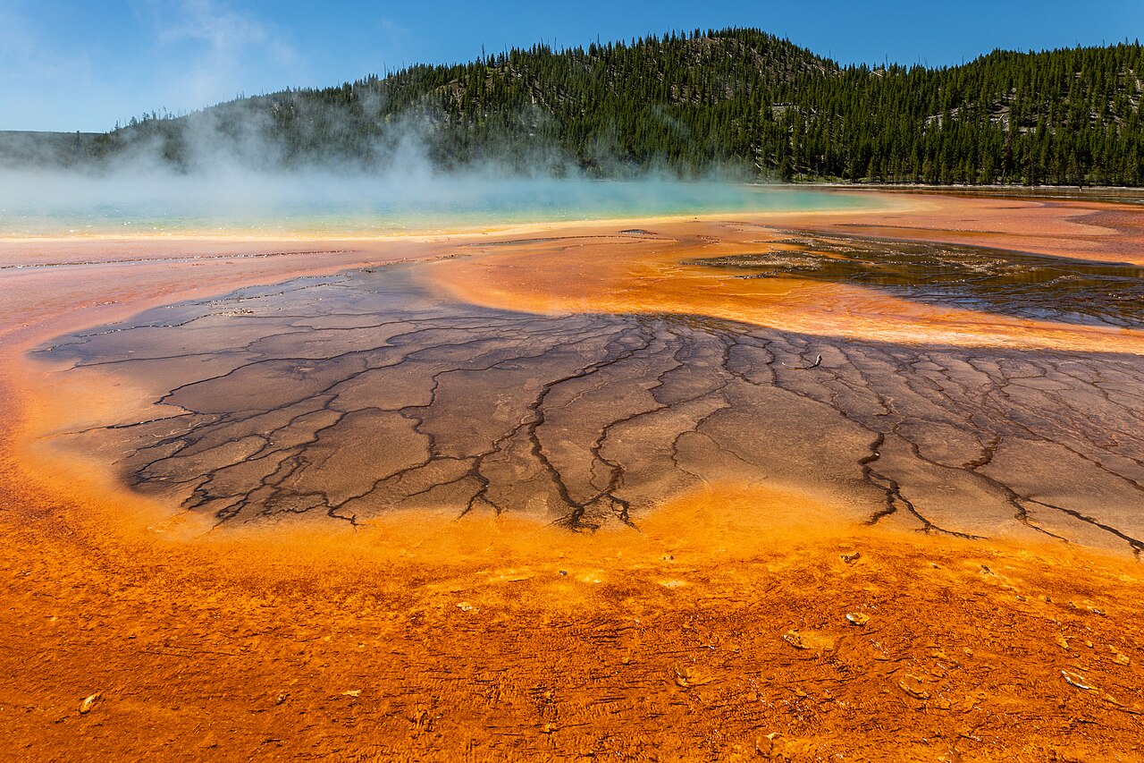 Yellowstone National Park (WY, USA), Grand Prismatic Spring -- 2022 -- 2519, illustrative activity photo