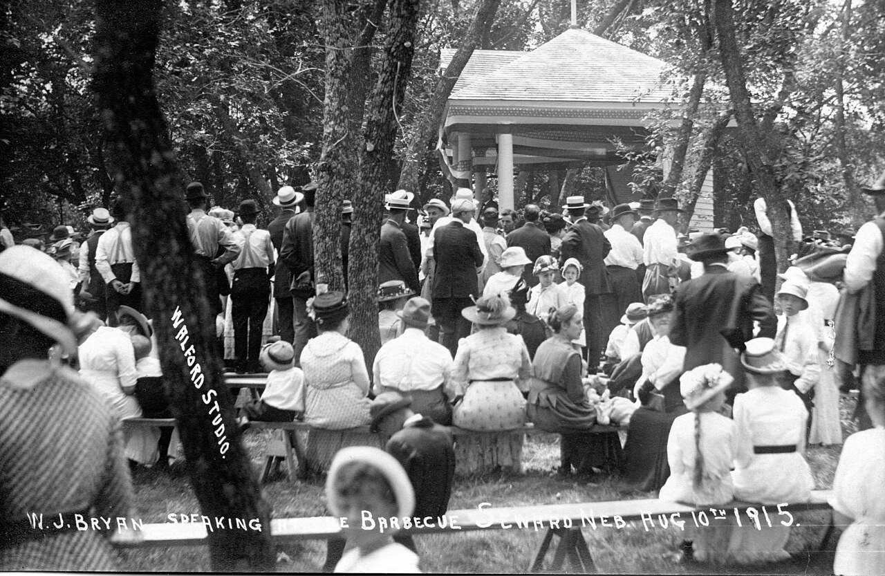 William Jennings Bryan visit to Seward, Nebraska, illustrative activity photo