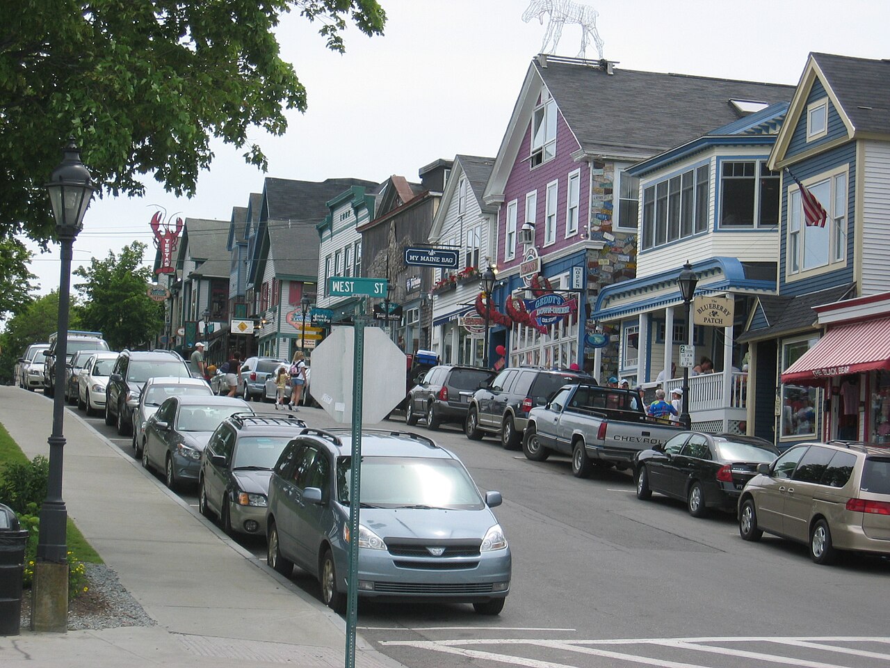 Main Street Bar Harbor, illustrative photo