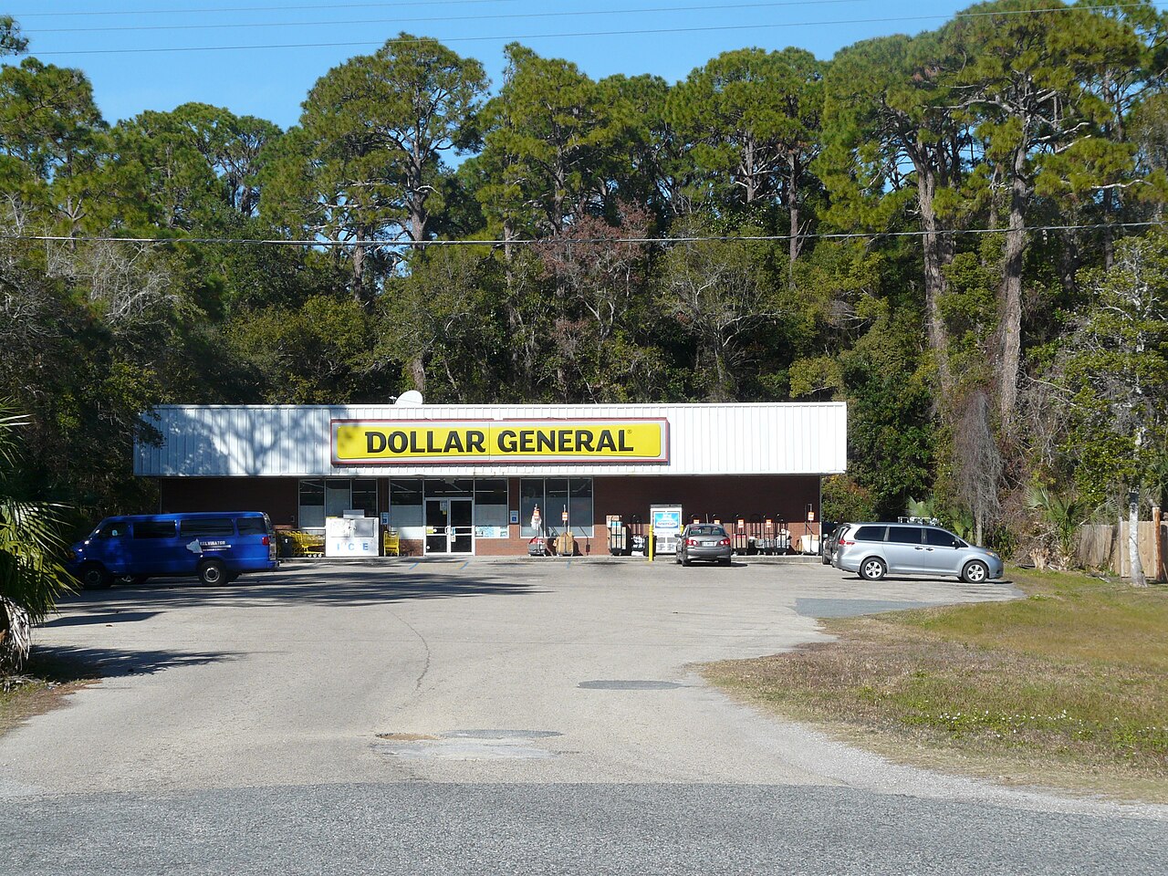 Dollar General, Apalachicola, Florida, illustrative photo