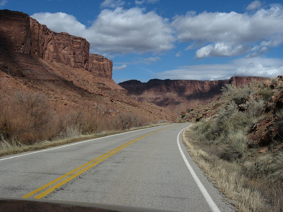 Utah State Route 128 Along Colorado River Near Moab, Utah (2407539109) — illustrative photo, not partner inventory