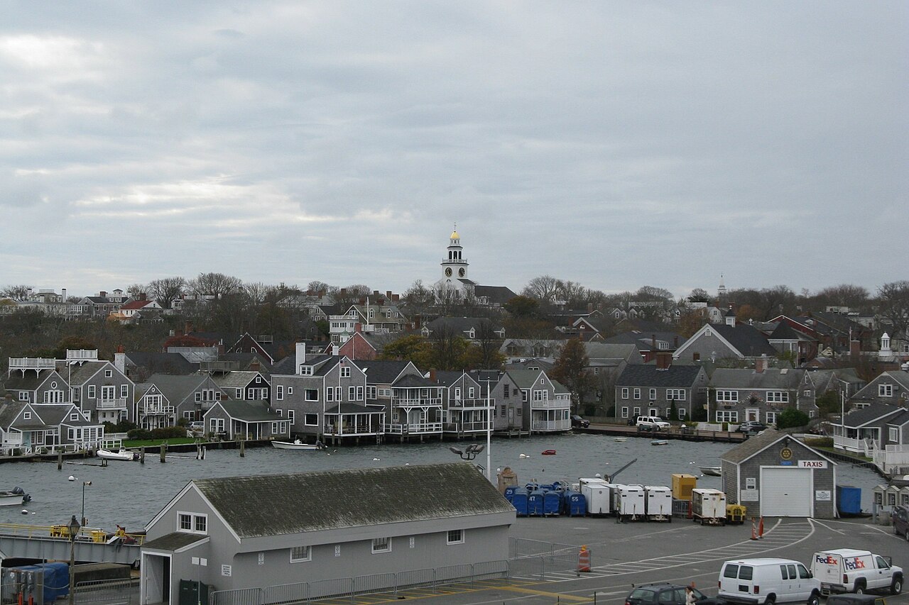 Nantucket Skyline, Nantucket MA, illustrative activity photo