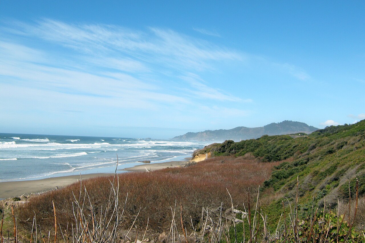 North view from Newport, Oregon in 2009, illustrative activity photo