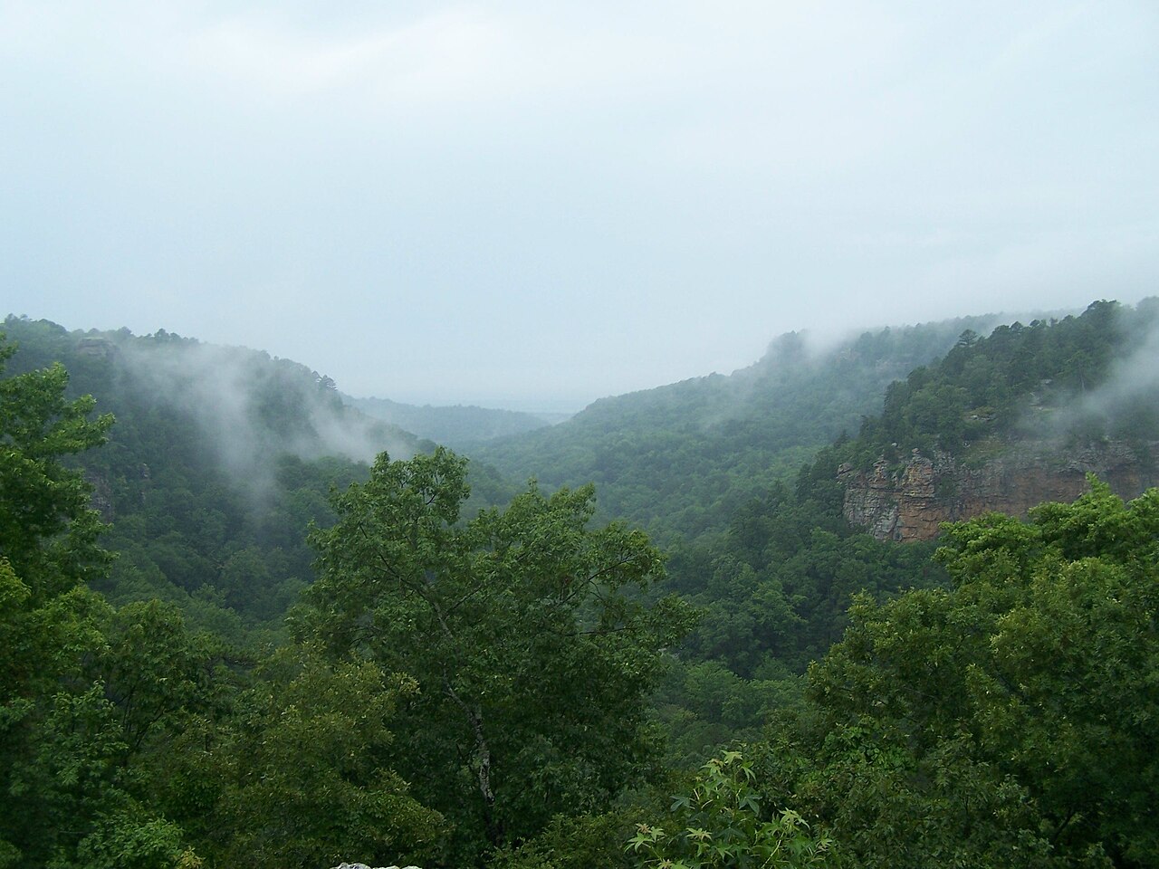 Petit Jean State Park view, illustrative activity photo